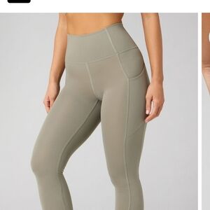 Fabletics Seagrass Green High-Waisted Leggings